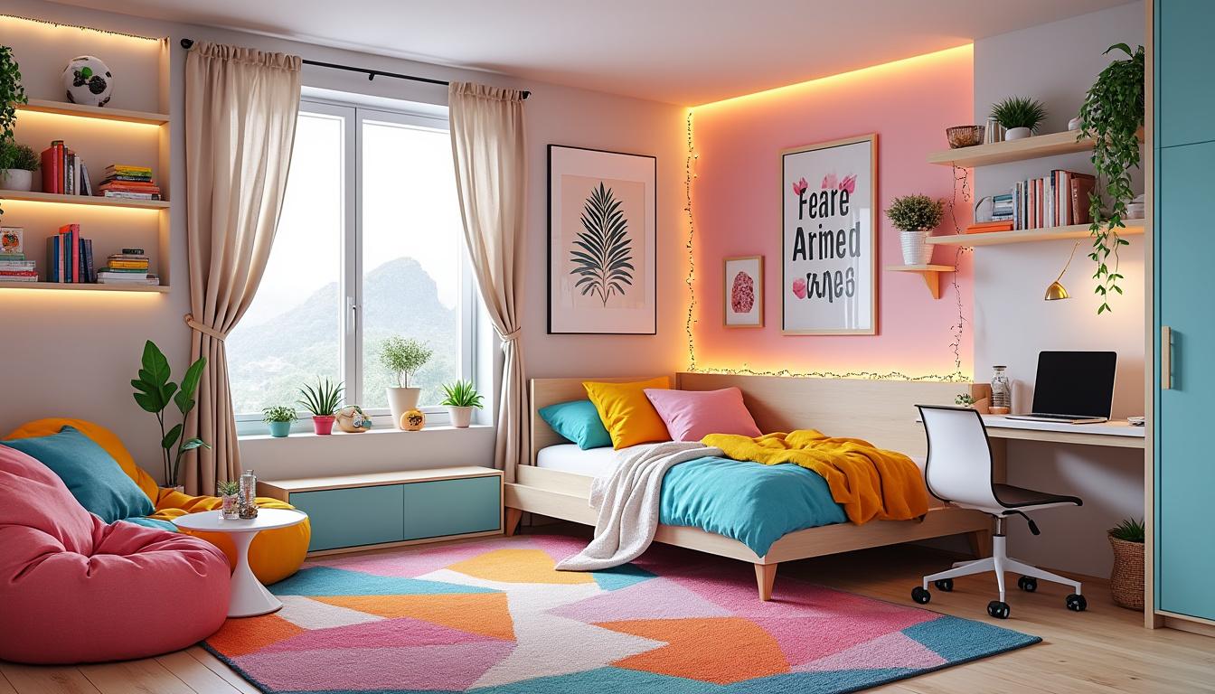 découvrez 10 idées déco originales pour transformer la chambre de votre ado en un espace tendance, stylé et fonctionnel. inspirez-vous de nos conseils pour une chambre à la fois pratique et moderne !