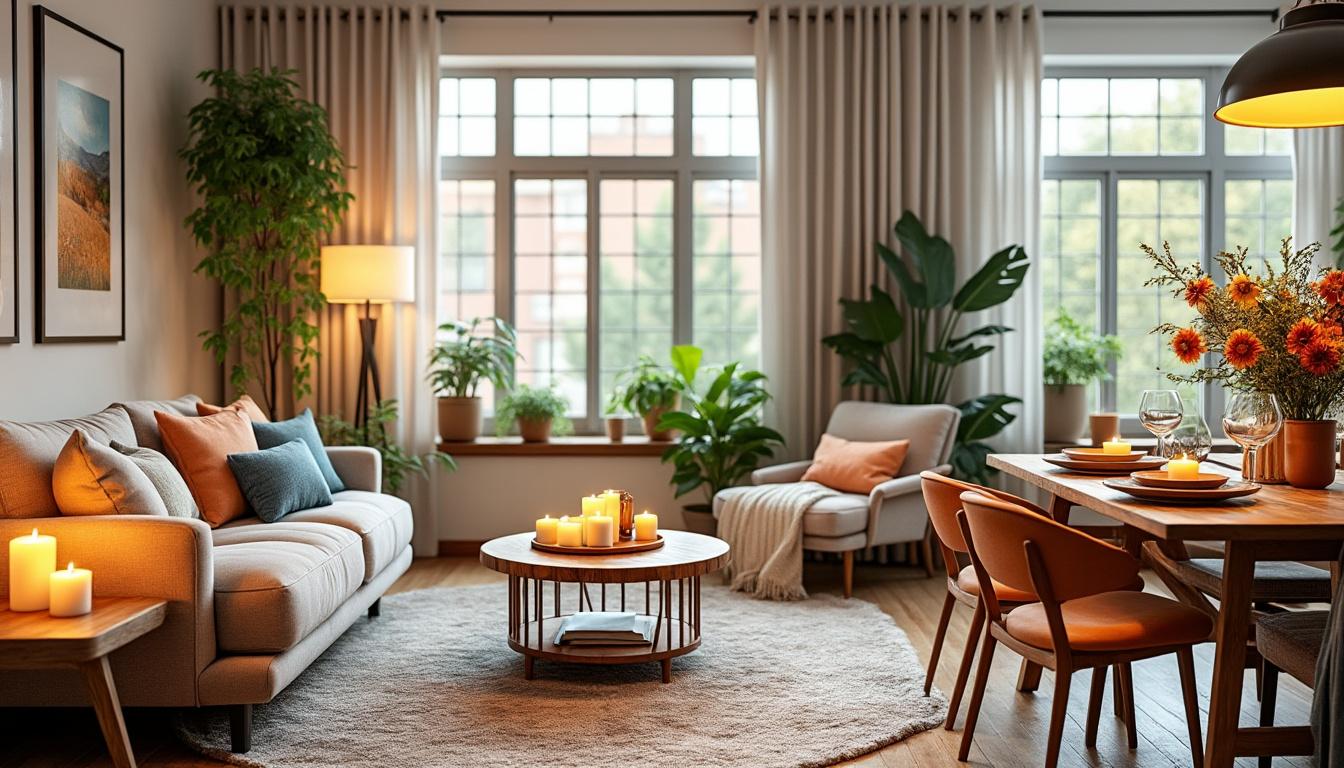 découvrez 10 idées originales pour illuminer et réchauffer votre intérieur grâce à des astuces déco simples et tendance. inspirez-vous pour créer une ambiance conviviale et lumineuse chez vous !