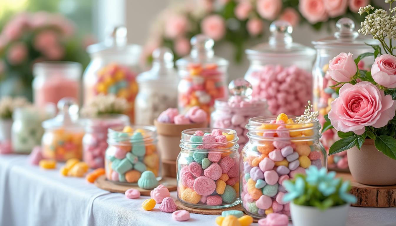 découvrez comment réaliser un candy bar déco unique pour sublimer votre événement : idées de présentation, choix de bonbons et astuces pour une table gourmande et festive.