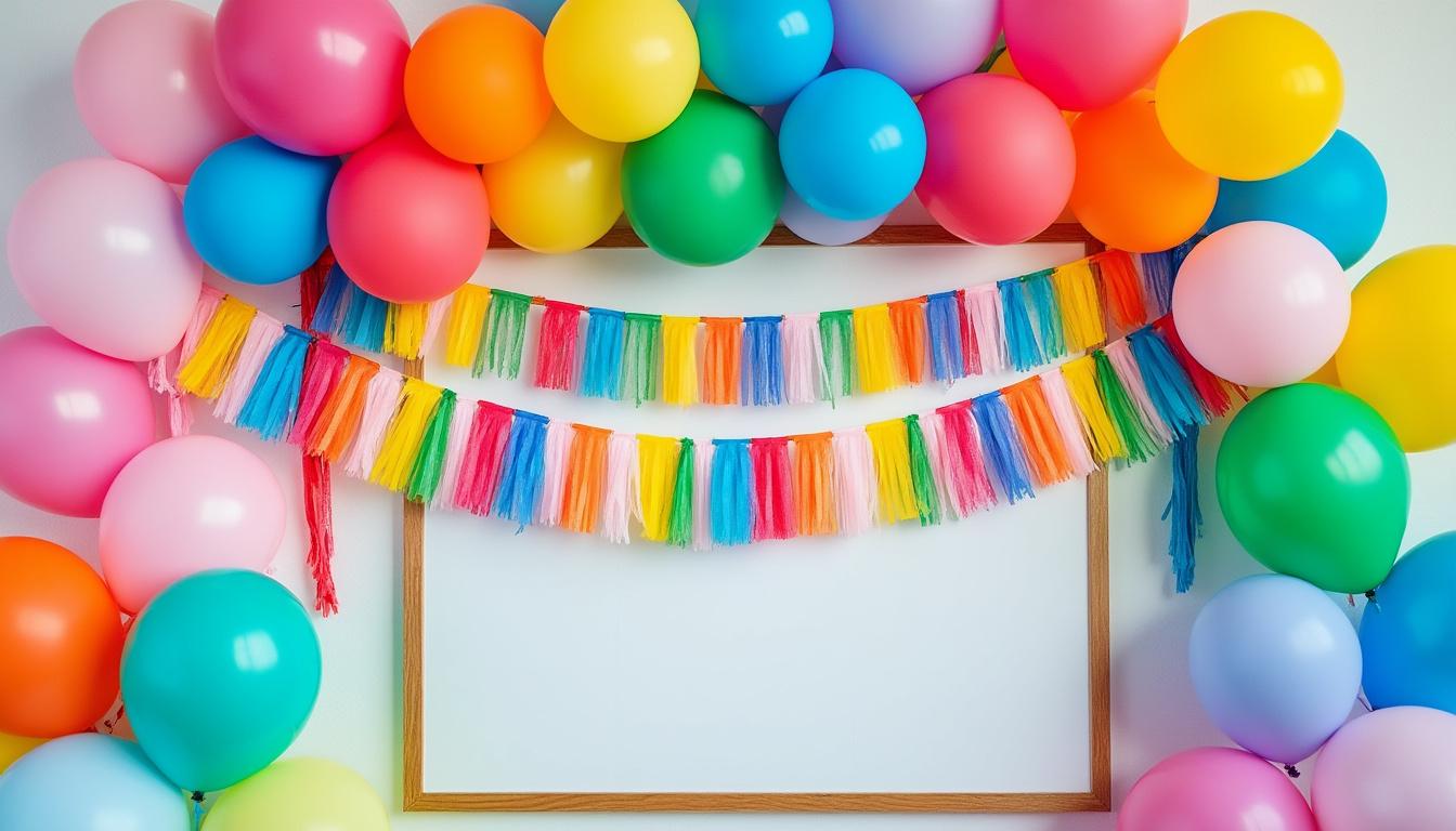 découvrez des astuces pratiques pour organiser une fête d'anniversaire mémorable sans vous ruiner. apprenez à créer une atmosphère festive avec des décorations diy, des idées originales et des conseils pour un anniversaire réussi à petit budget.