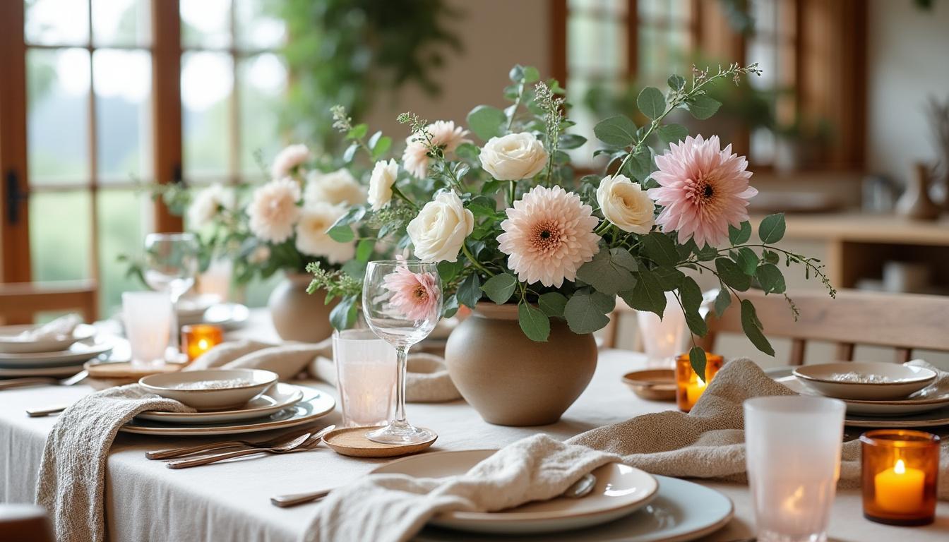 découvrez des astuces faciles et créatives pour décorer une table de fête simplement et impressionner vos invités sans complication. inspirez-vous avec des idées originales et économiques !