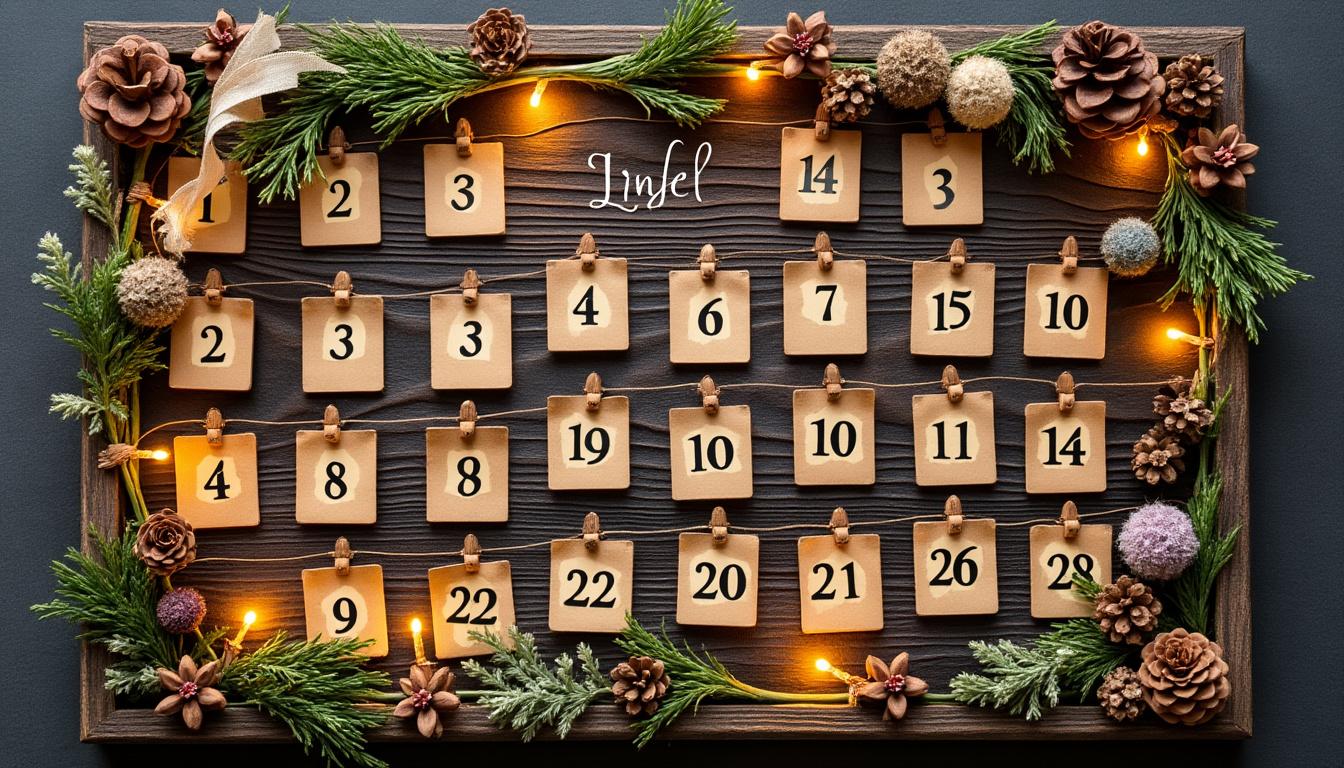 découvrez comment créer un calendrier de l’avent déco et personnalisé pour apporter une touche créative et festive à votre intérieur. idées diy, astuces et inspirations pour un noël unique !