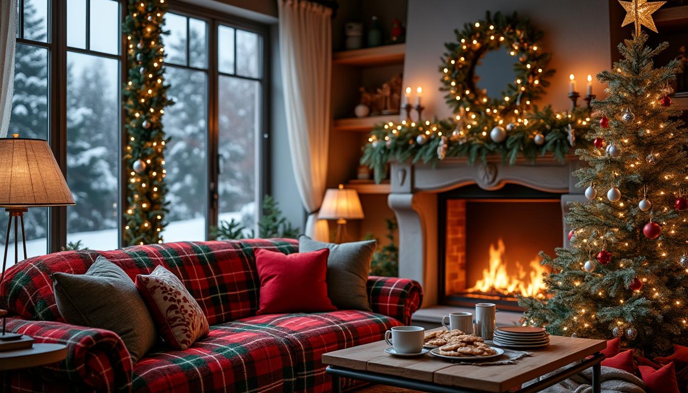 découvrez nos astuces simples et inspirantes pour créer une ambiance cocooning chez vous à noël. misez sur la déco chaleureuse, les lumières douces et des idées conviviales pour un noël cosy et magique !