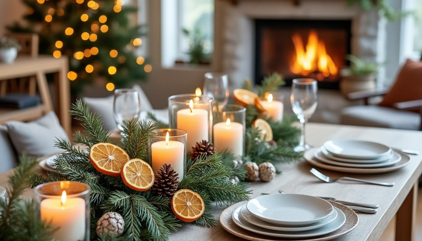 des idées déco de table de noël: couleurs, diy et centres de table pour un effet waouh. inspirations tendance, astuces faciles et ambiance festive.