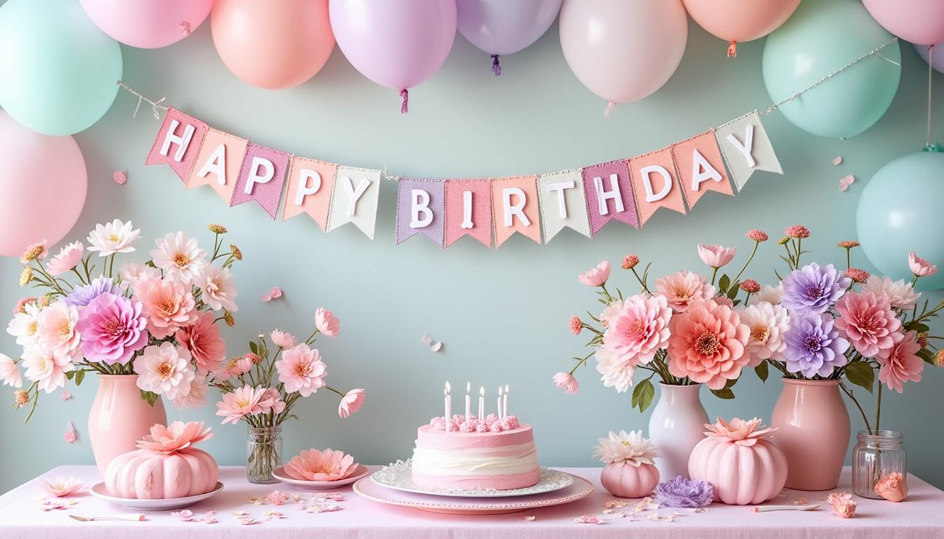 découvrez des idées de décoration diy faciles et économiques pour réussir votre anniversaire ! inspirez-vous de ces astuces créatives pour une fête personnalisée et inoubliable.