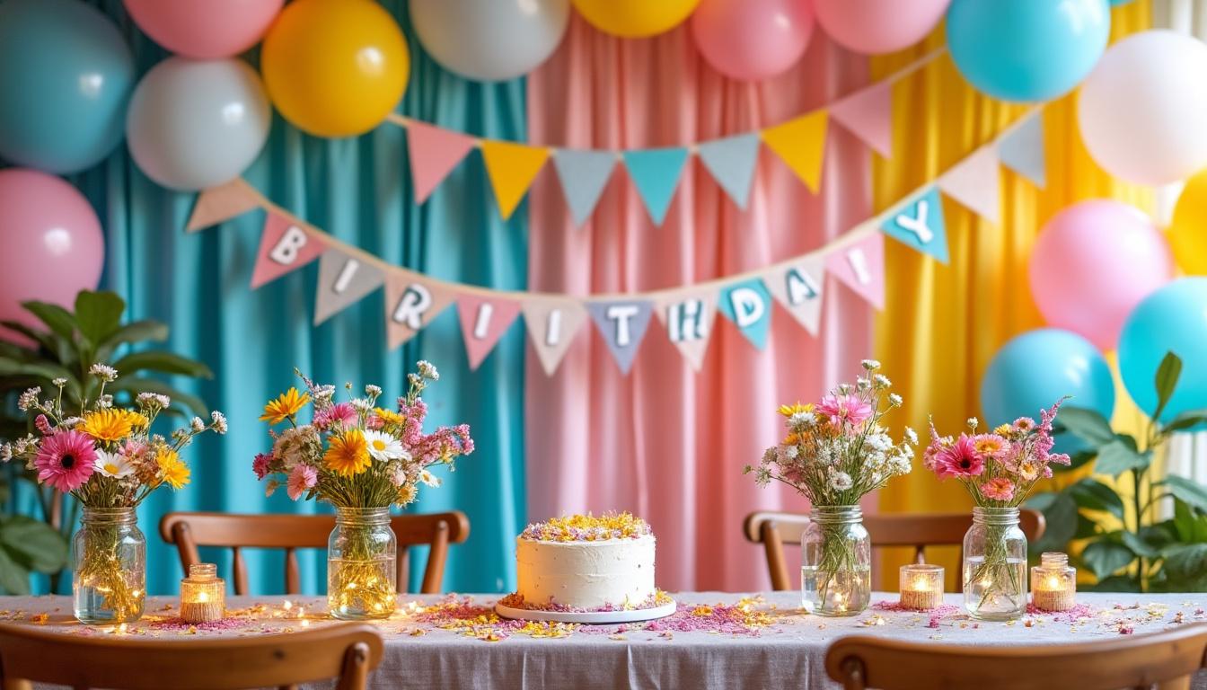 découvrez des idées faciles et économiques de décoration diy pour réussir un anniversaire inoubliable. transformez votre fête avec des astuces créatives et simples à réaliser chez vous !