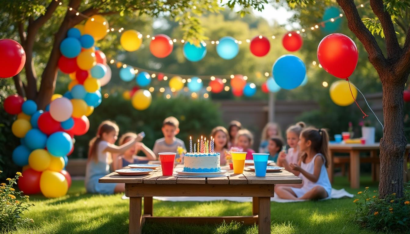 découvrez nos conseils pour une décoration d’anniversaire en extérieur réussie : thèmes, diy, éclairages, table, météo et budget pour une fête mémorable.