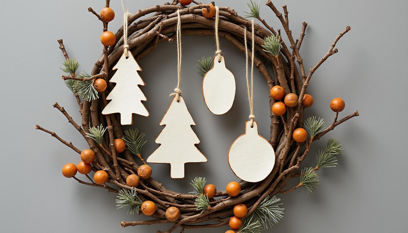 découvrez des idées créatives pour une décoration de noël éco-responsable avec des matériaux naturels : bois, pomme de pin, branches et éléments végétaux pour une ambiance chaleureuse et authentique.