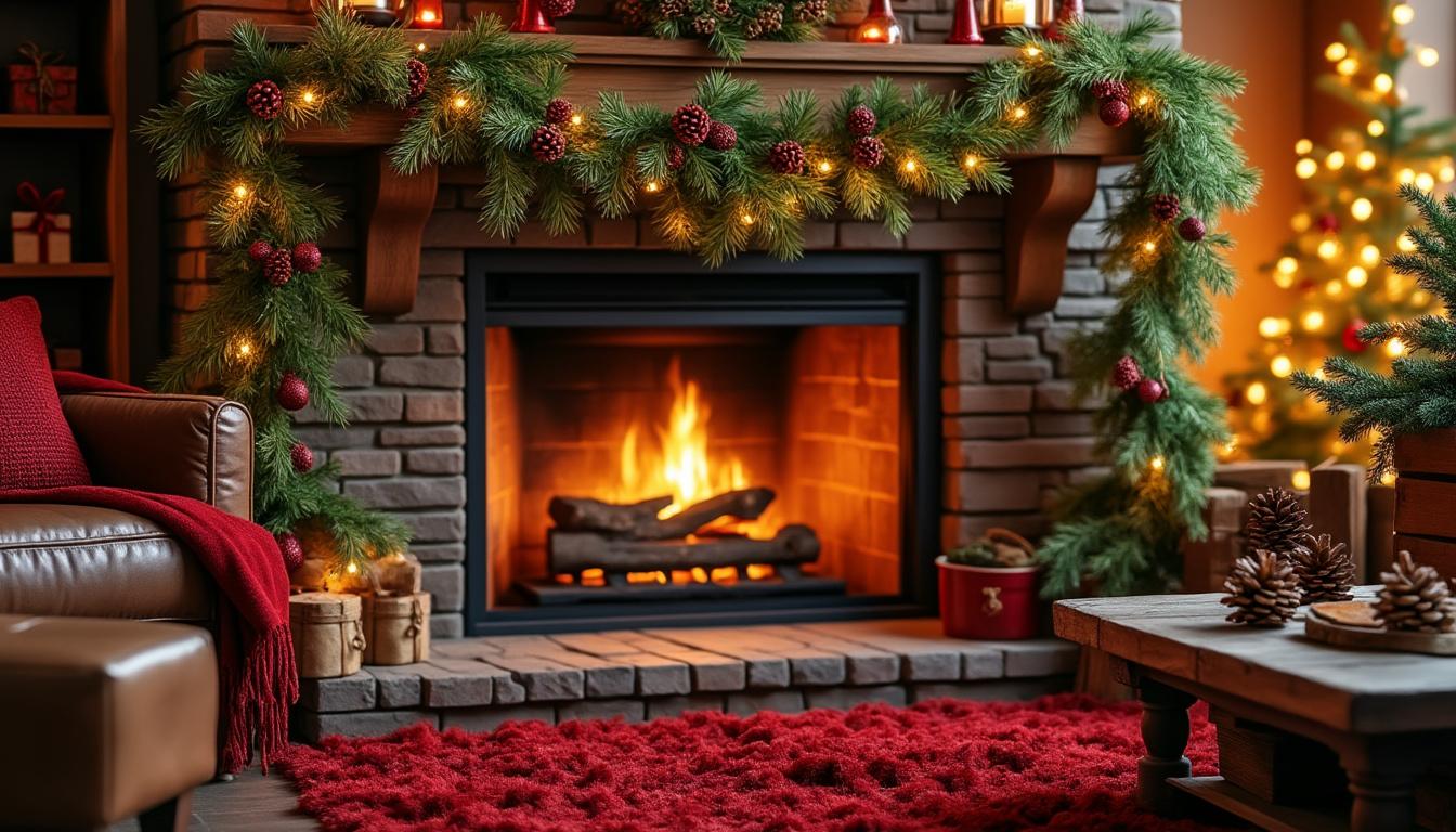 découvrez des idées créatives et faciles pour décorer votre cheminée à l’occasion des fêtes de fin d’année. inspirez-vous de nos conseils pour apporter une touche festive et chaleureuse à votre intérieur.