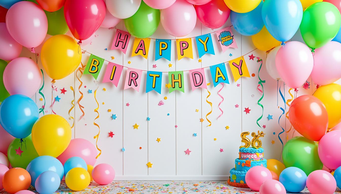 découvrez tous nos conseils pratiques et astuces pour décorer une salle d'anniversaire avec style : choix des thèmes, accessoires incontournables et idées déco pour une fête inoubliable.