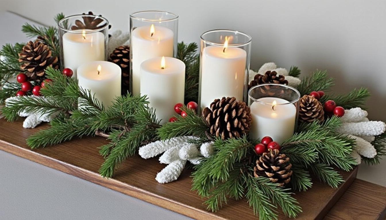 découvrez des idées originales et élégantes de centres de table pour un noël chic et tendance. inspirez-vous pour sublimer votre décoration et impressionner vos invités lors des fêtes de fin d'année !