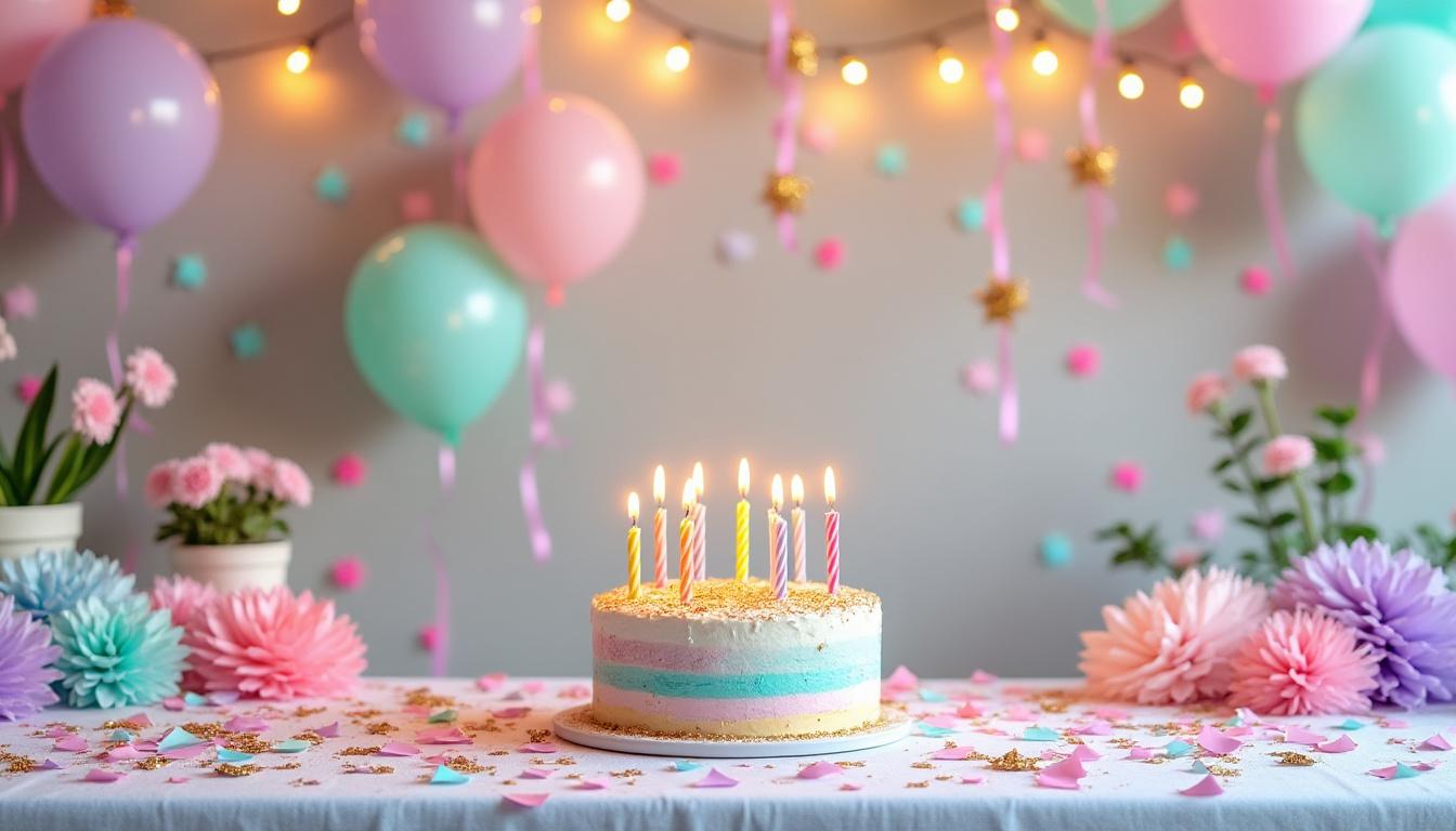 découvrez des idées de décoration diy originales et créatives pour réaliser un anniversaire mémorable et personnalisé. apprenez à créer des éléments de décoration faits maison qui émerveilleront vos invités et donneront une touche unique à votre célébration.