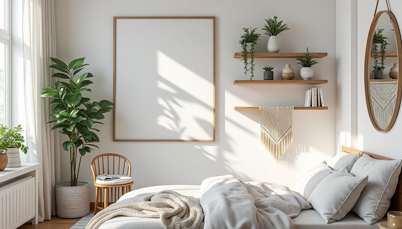 découvrez nos idées déco murale originales pour apporter du style et de la personnalité à une chambre blanche. inspirez-vous pour transformer vos murs et créer un espace chaleureux et moderne.