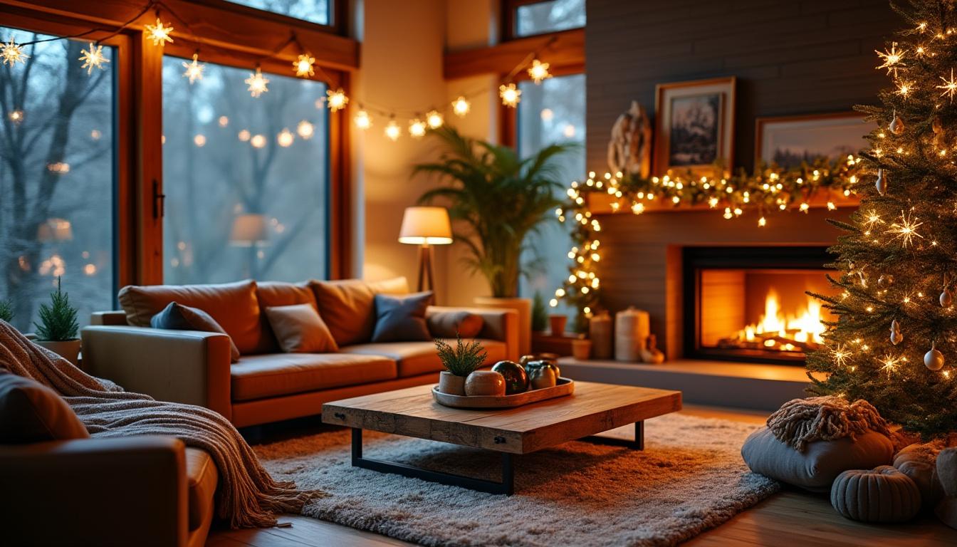 découvrez nos idées déco pour transformer votre intérieur en un véritable paradis hivernal. créez une atmosphère magique pour les fêtes de noël avec des astuces créatives et des inspirations lumineuses qui raviront petits et grands.