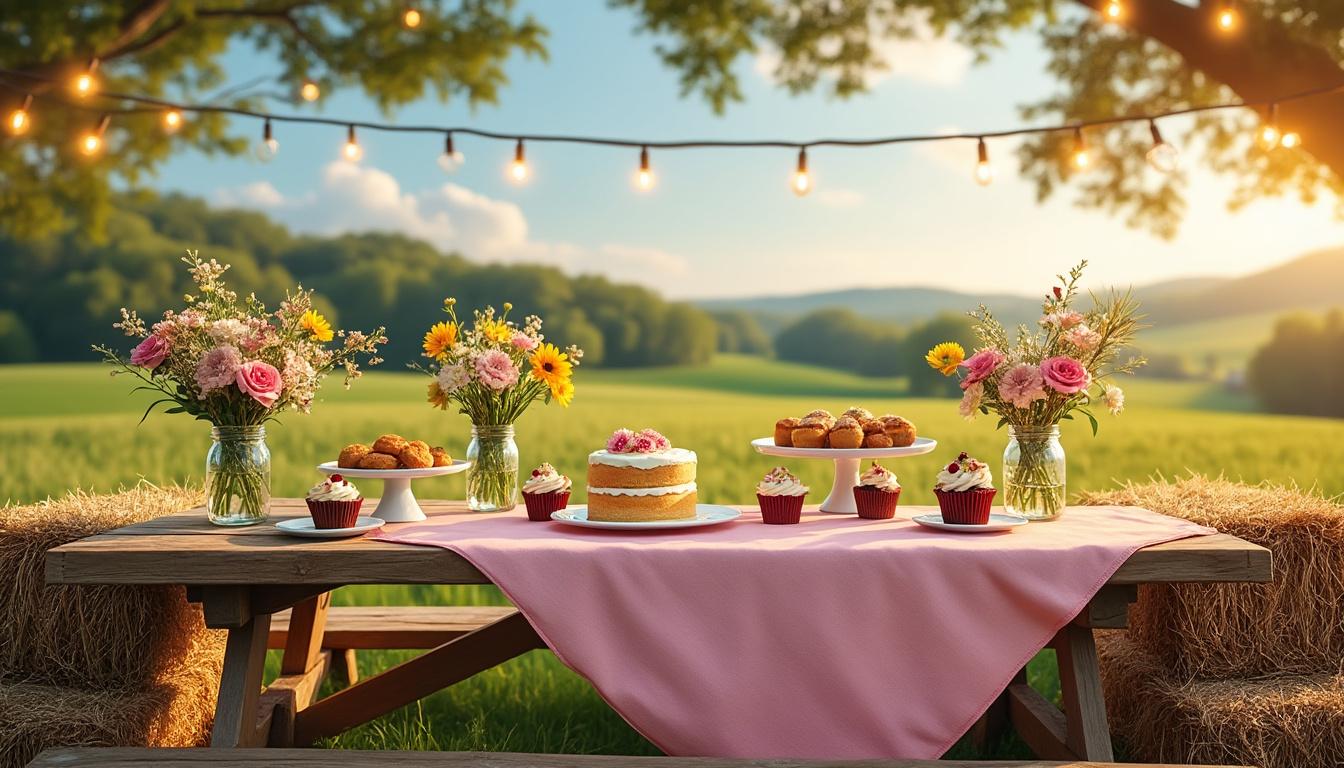 découvrez nos idées déco pour organiser un anniversaire champêtre inoubliable : ambiance bucolique, accessoires nature, diy et inspirations pour une fête en plein air réussie !