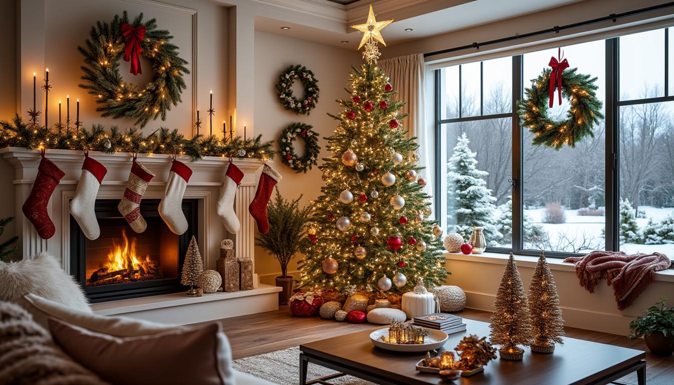 découvrez les dernières tendances en matière de décoration de noël qui transformeront votre intérieur en un véritable havre festif. inspirez-vous avec des idées créatives et modernes pour émerveiller vos invités durant les fêtes !