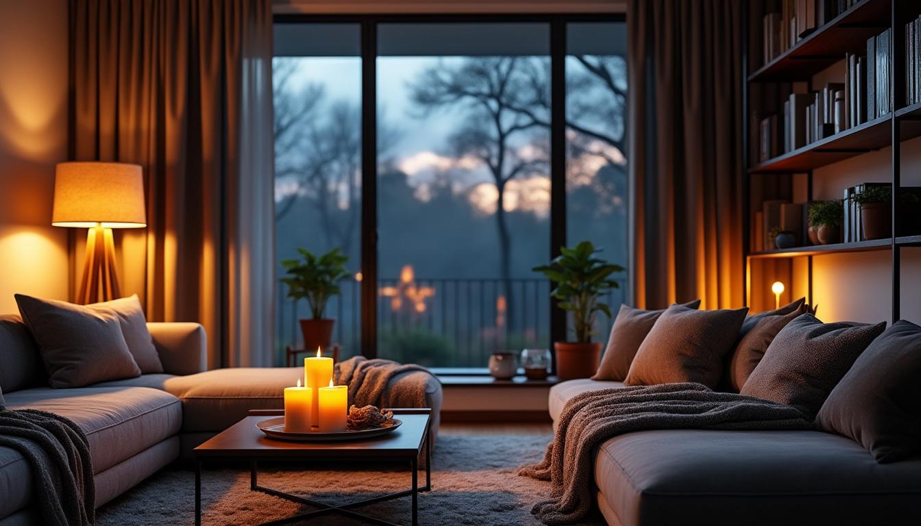 découvrez nos astuces simples et efficaces pour créer une ambiance tamisée et chaleureuse chez vous. transformez votre intérieur en un cocon apaisant avec nos conseils déco et éclairage.