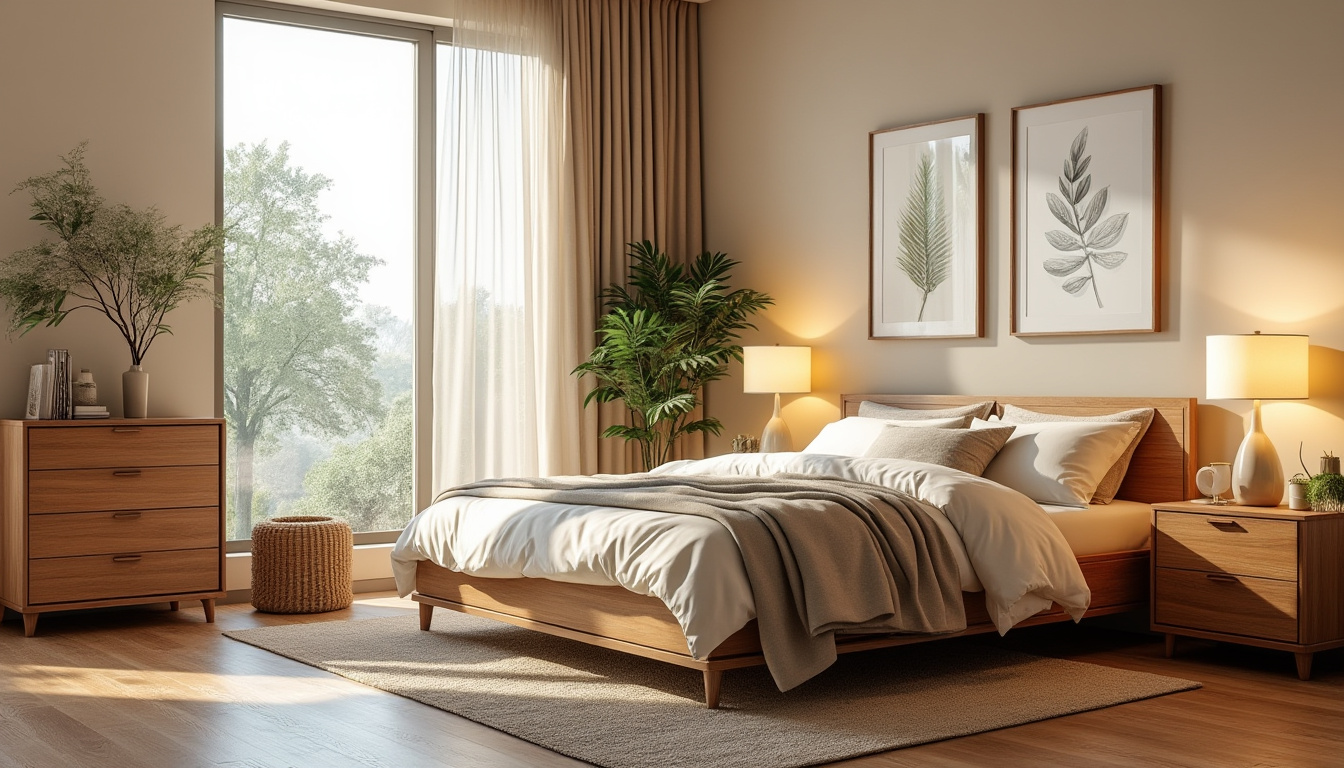 découvrez comment le mariage du beige et du bois crée une chambre à la fois élégante, chaleureuse et intemporelle. inspirez-vous de nos idées déco pour une ambiance naturelle et apaisante.