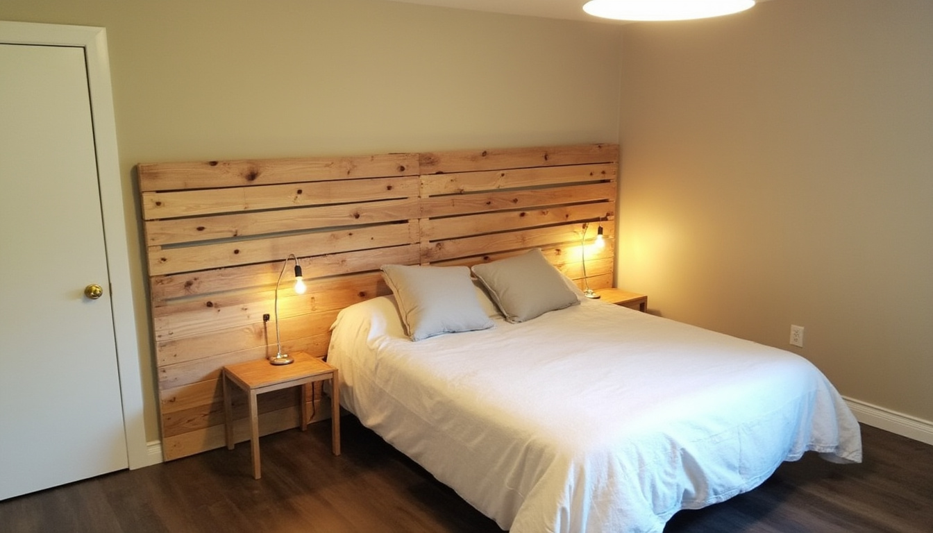 découvrez comment fabriquer une tête de lit originale et écologique en utilisant des matériaux de récupération. suivez nos conseils simples pour personnaliser votre chambre à moindre coût et avec style.