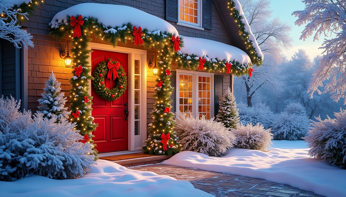 découvrez nos astuces et idées originales pour décorer votre porte d’entrée à noël et impressionner vos invités avec une ambiance festive et chaleureuse dès le seuil de votre maison.