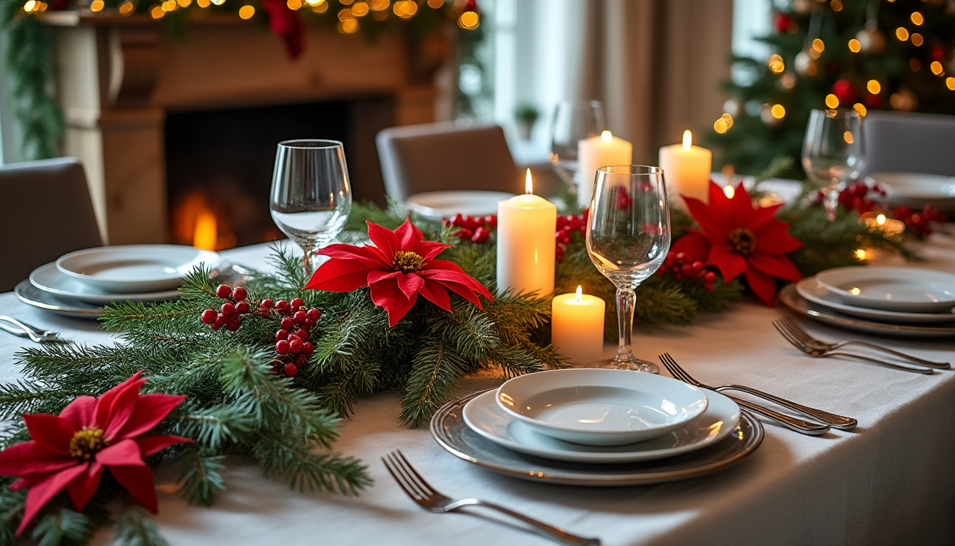 découvrez comment créer une table de noël végétale élégante et originale grâce à des astuces déco naturelles, des idées de centre de table et des conseils pour une ambiance festive respectueuse de l’environnement.