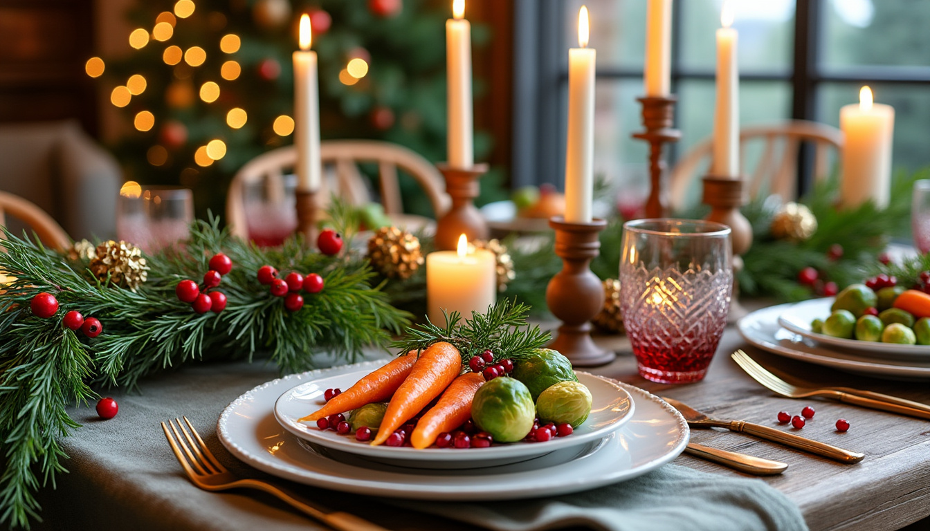 découvrez comment créer une table de noël végétale : idées déco naturelles, astuces pour une ambiance festive et écoresponsable, conseils pour sublimer votre réveillon avec des éléments végétaux.