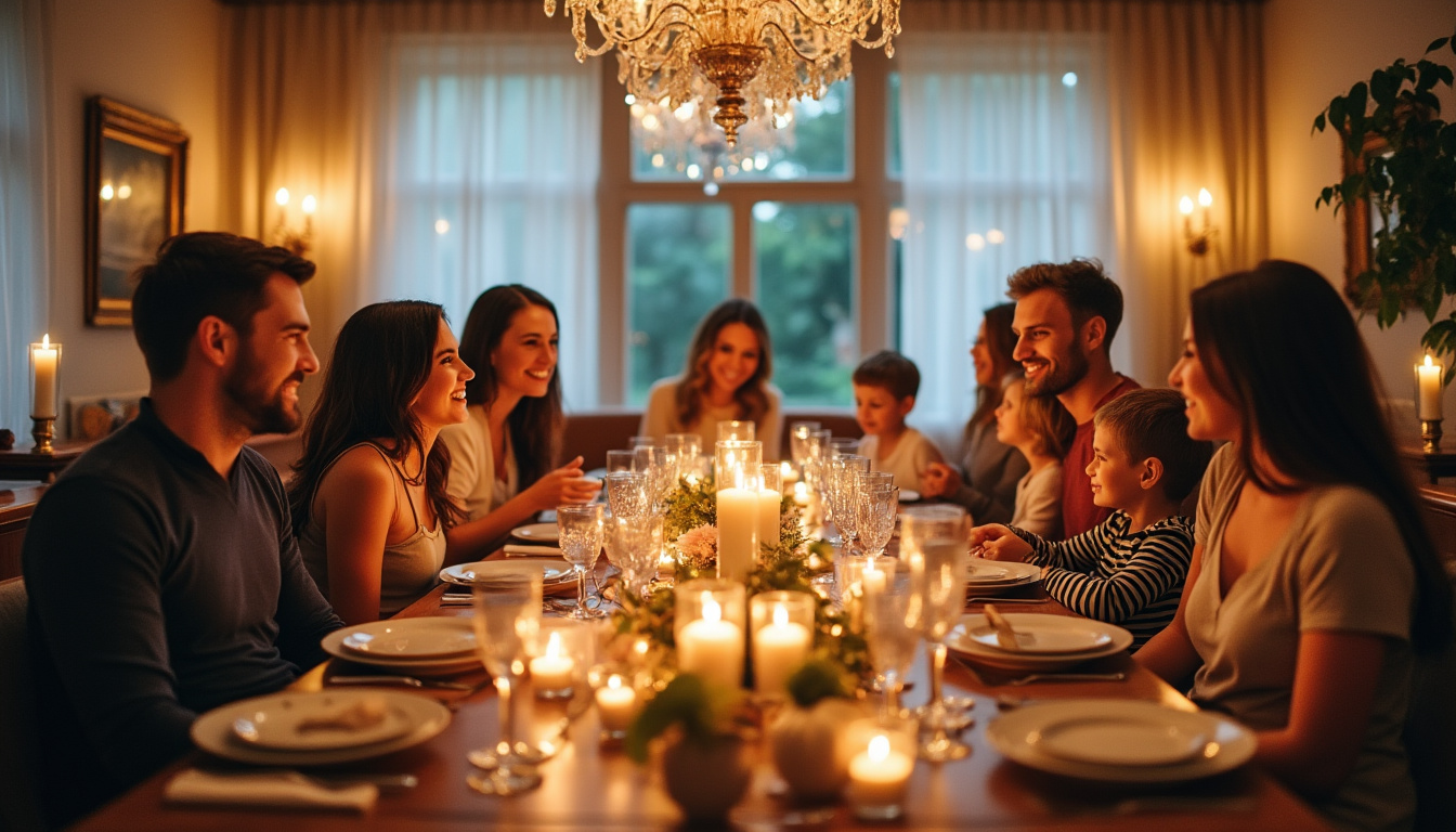 découvrez nos conseils et astuces pour réussir la décoration de votre événement familial et créer une ambiance conviviale et mémorable pour tous vos invités.