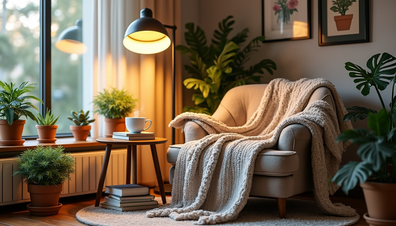 découvrez nos conseils simples et efficaces pour aménager un coin lecture cosy dans votre salon. idées déco, choix du mobilier et astuces pour créer un espace confortable et apaisant chez vous.