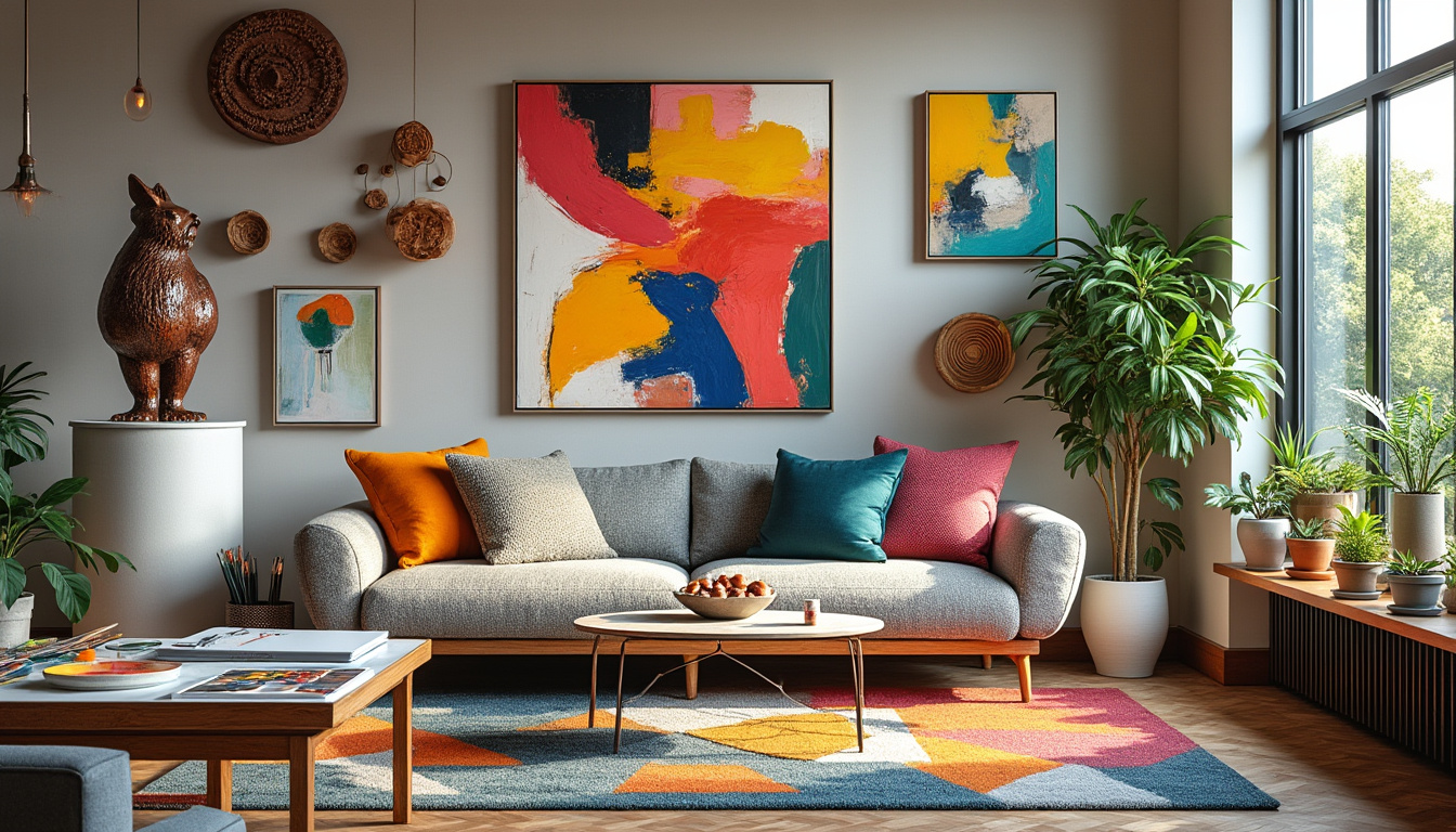 découvrez nos idées et conseils pour adopter une déco arty et transformer votre intérieur avec une touche artistique, originale et tendance.