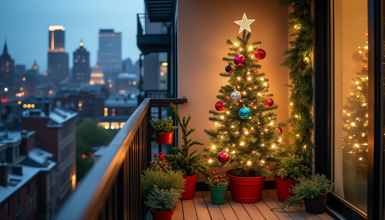 découvrez des idées créatives et faciles pour décorer votre balcon ou terrasse pour noël. ambiance féerique garantie avec nos conseils pour une décoration extérieure chaleureuse et festive !