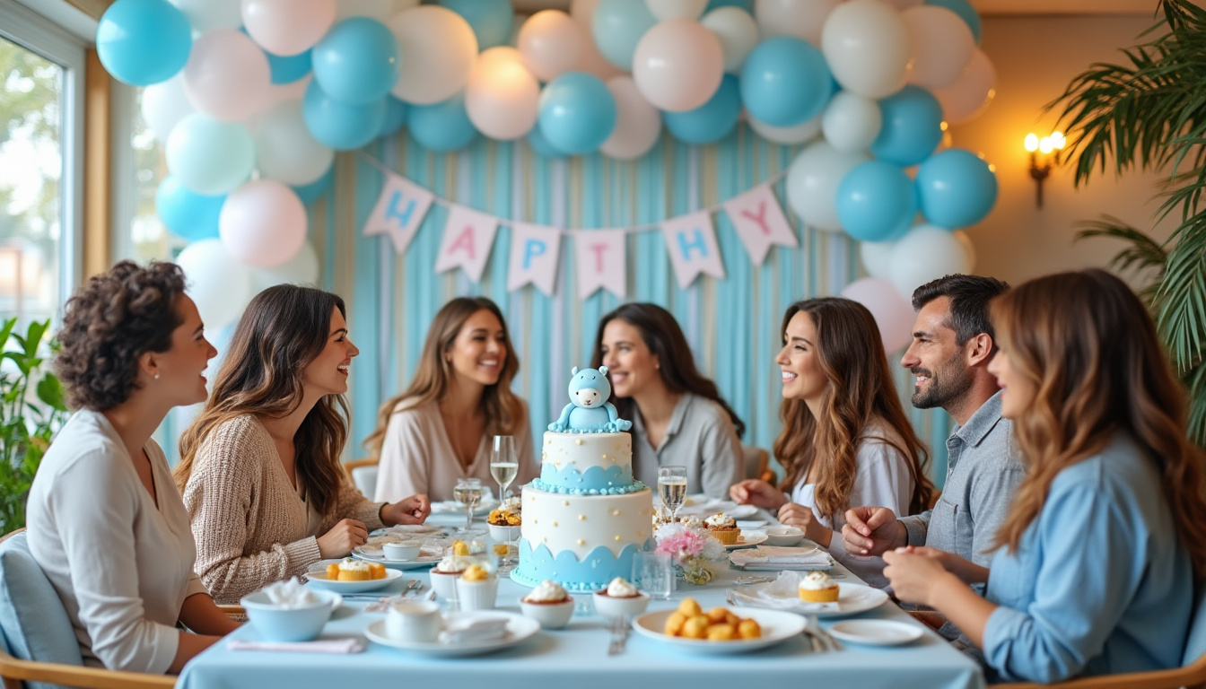 découvrez des idées tendance de décoration pour une baby shower garçon : inspirations, couleurs, thèmes et astuces pour organiser une fête inoubliable et personnalisée !