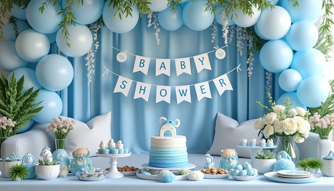 découvrez des idées tendance pour la décoration de baby shower garçon : inspirations, thèmes originaux et astuces pour organiser une fête inoubliable !