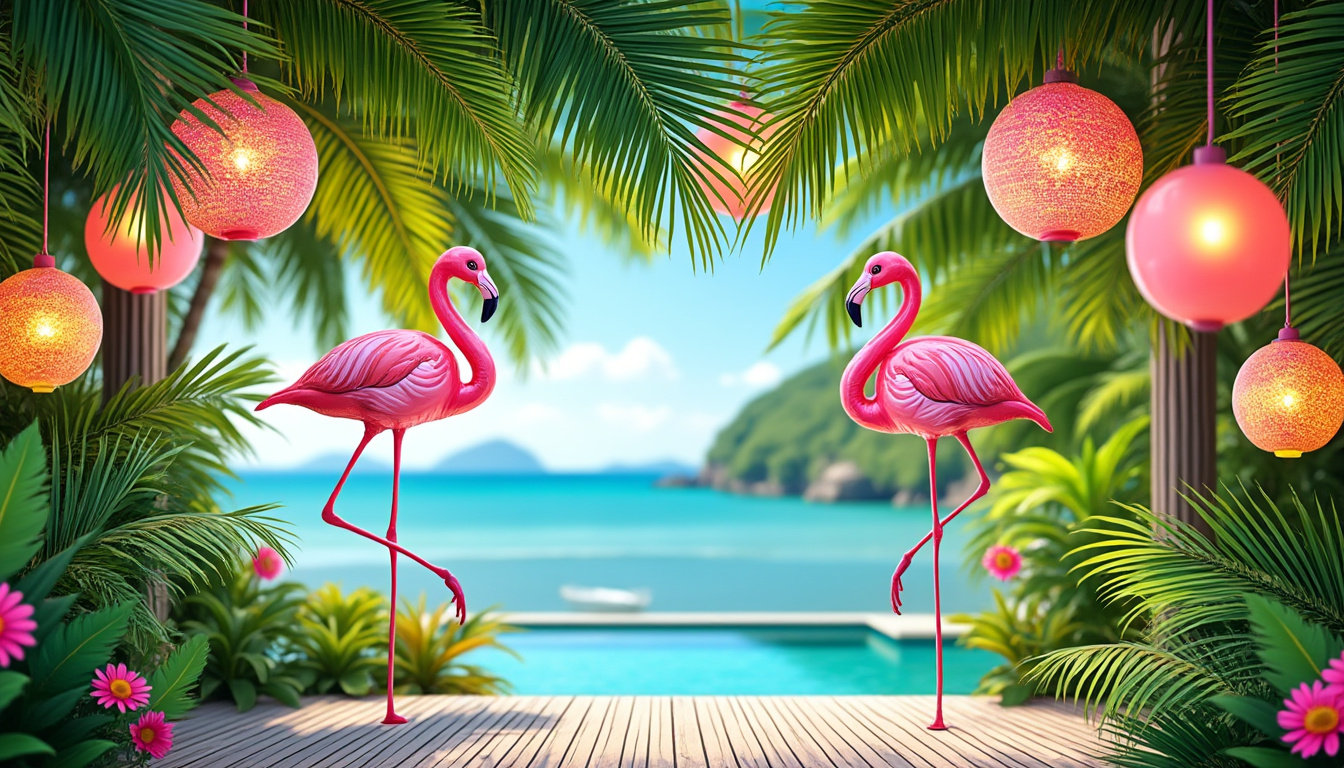 découvrez nos conseils pour organiser une fête à thème tropical et créer une décoration immersive : ambiance exotique, accessoires colorés et idées originales pour transporter vos invités sous les tropiques.