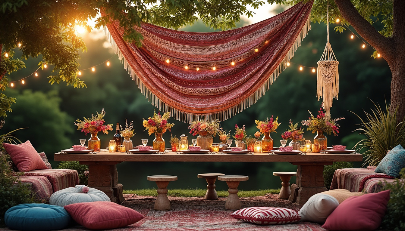 découvrez les essentiels de la décoration pour réussir une fête bohème en extérieur : ambiance chaleureuse, matériaux naturels, guirlandes lumineuses et idées inspirantes pour un événement inoubliable.