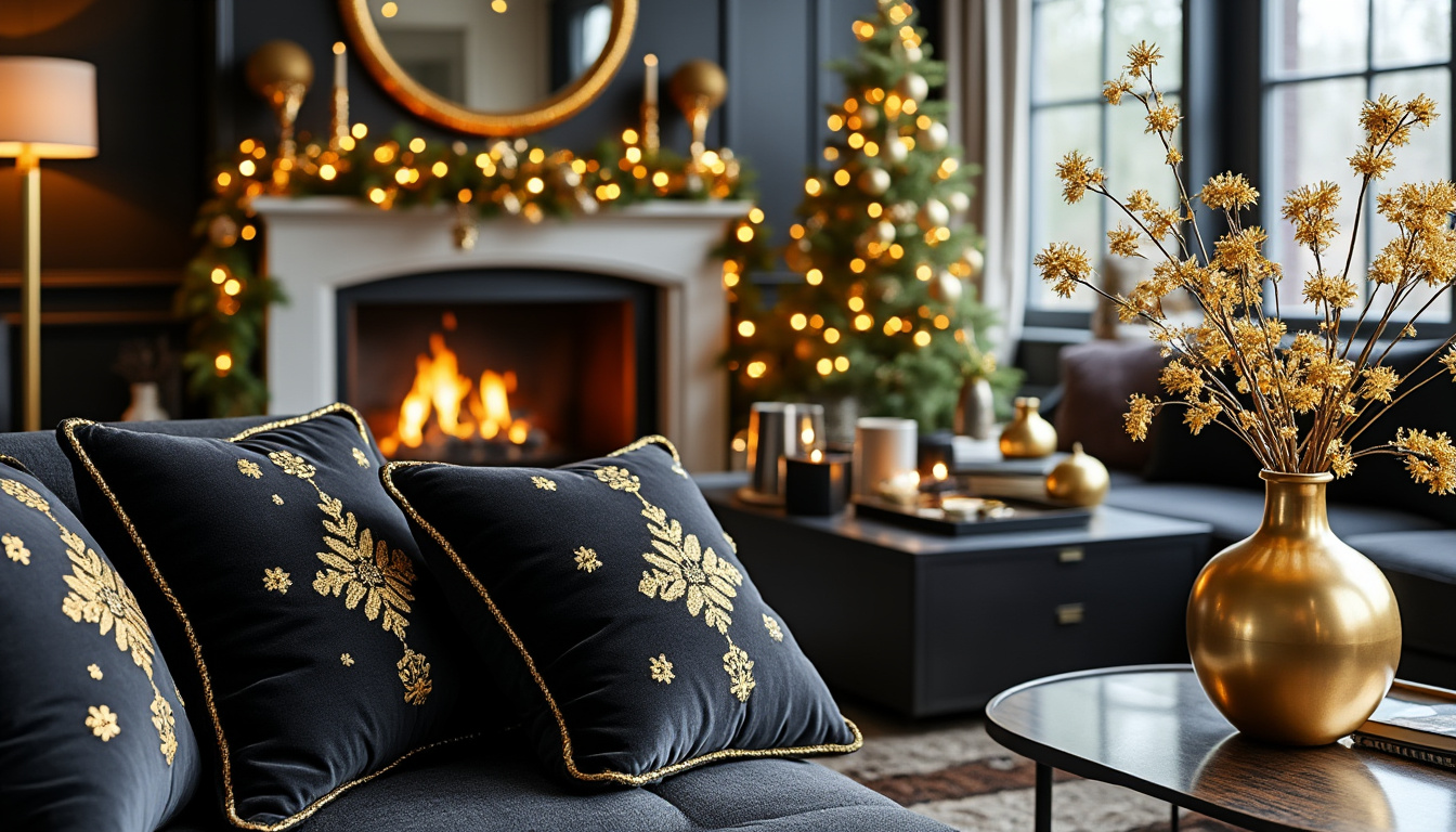 découvrez nos meilleures idées de décoration de noël en noir et or pour une ambiance élégante et festive. inspirez-vous de nos conseils pour sublimer votre intérieur durant les fêtes.