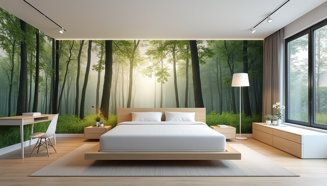 découvrez des idées déco inspirantes pour sublimer votre chambre avec un papier peint panoramique. conseils, styles et astuces pour transformer votre espace et créer une ambiance unique et tendance.