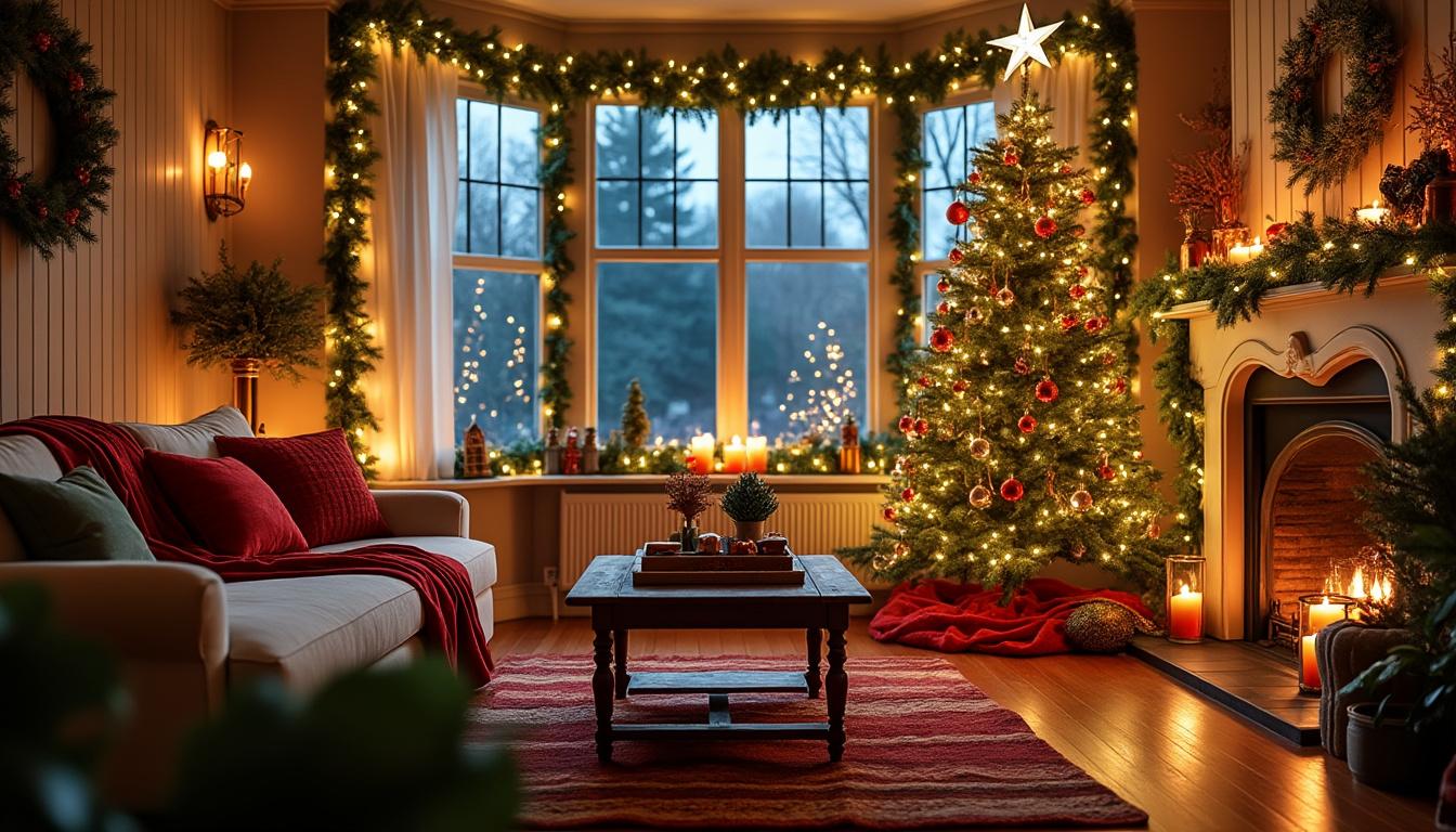 découvrez nos idées déco de noël faciles et élégantes pour sublimer votre appartement ou studio. inspirez-vous de conseils malins pour créer une ambiance festive même dans un petit espace !