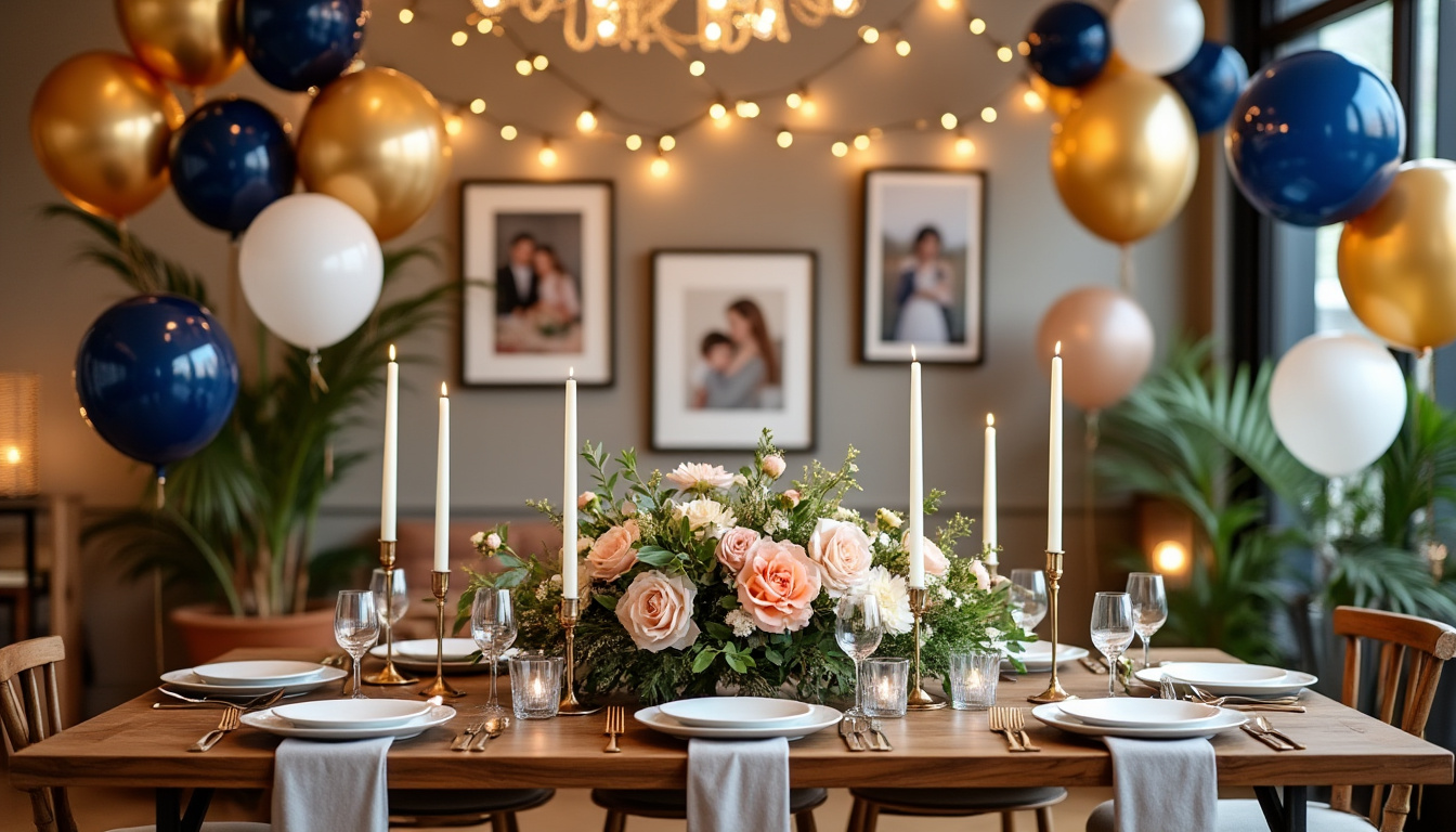 découvrez des idées déco originales et inspirantes pour organiser un anniversaire adulte en intérieur. conseils, astuces et tendances pour une fête inoubliable !