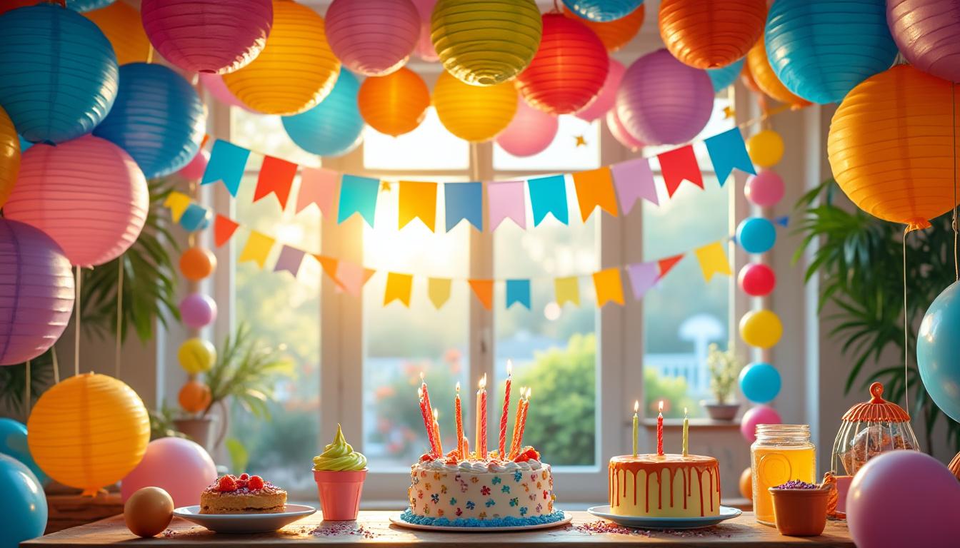 découvrez des idées déco originales et faciles à réaliser pour organiser une fête d’anniversaire surprise inoubliable. inspirez-vous de nos conseils pour une ambiance festive et réussie !