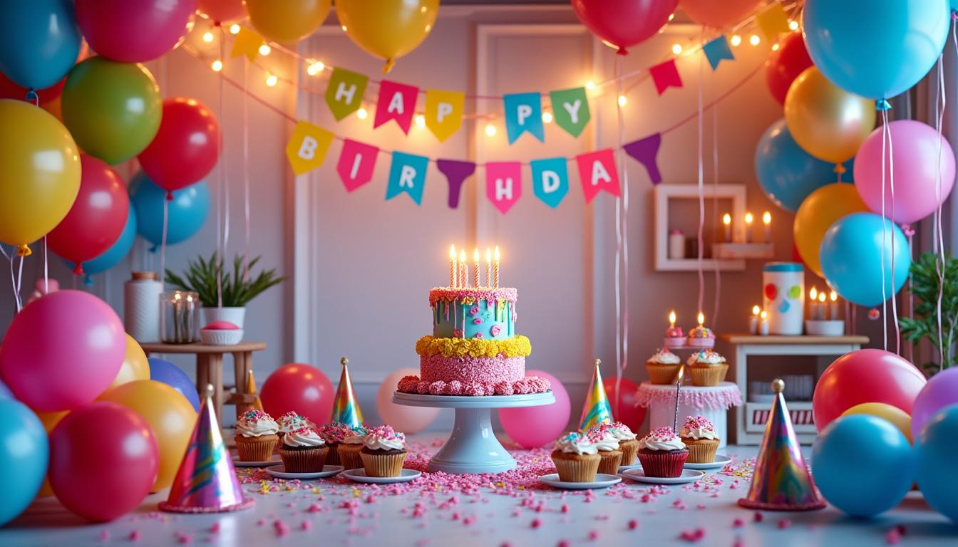 découvrez des idées déco originales et faciles à réaliser pour organiser une fête d’anniversaire surprise inoubliable. inspirez-vous de nos conseils pour créer une ambiance festive et surprendre votre proche !
