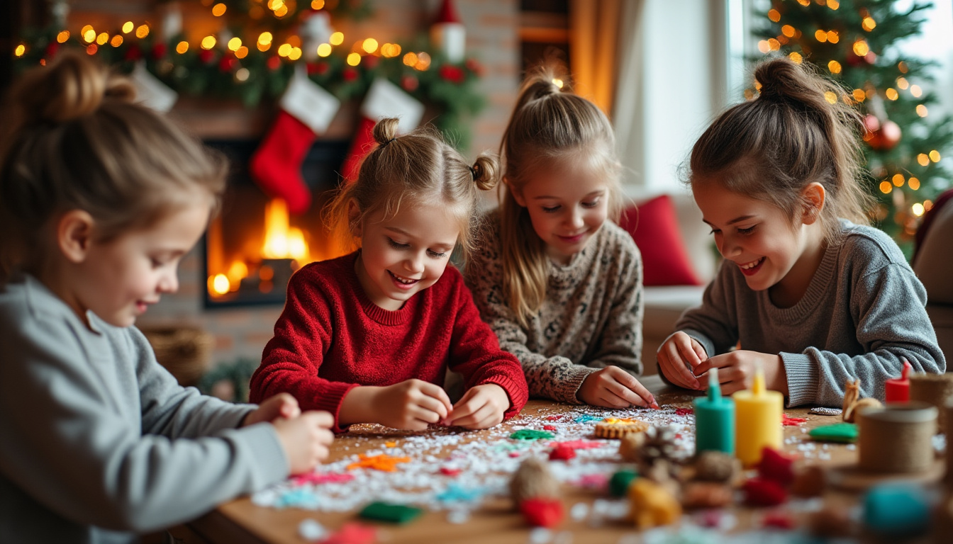 découvrez nos plus belles idées de déco de noël diy pour enfants : activités créatives, bricolages faciles et inspirations festives pour passer des moments magiques en famille.