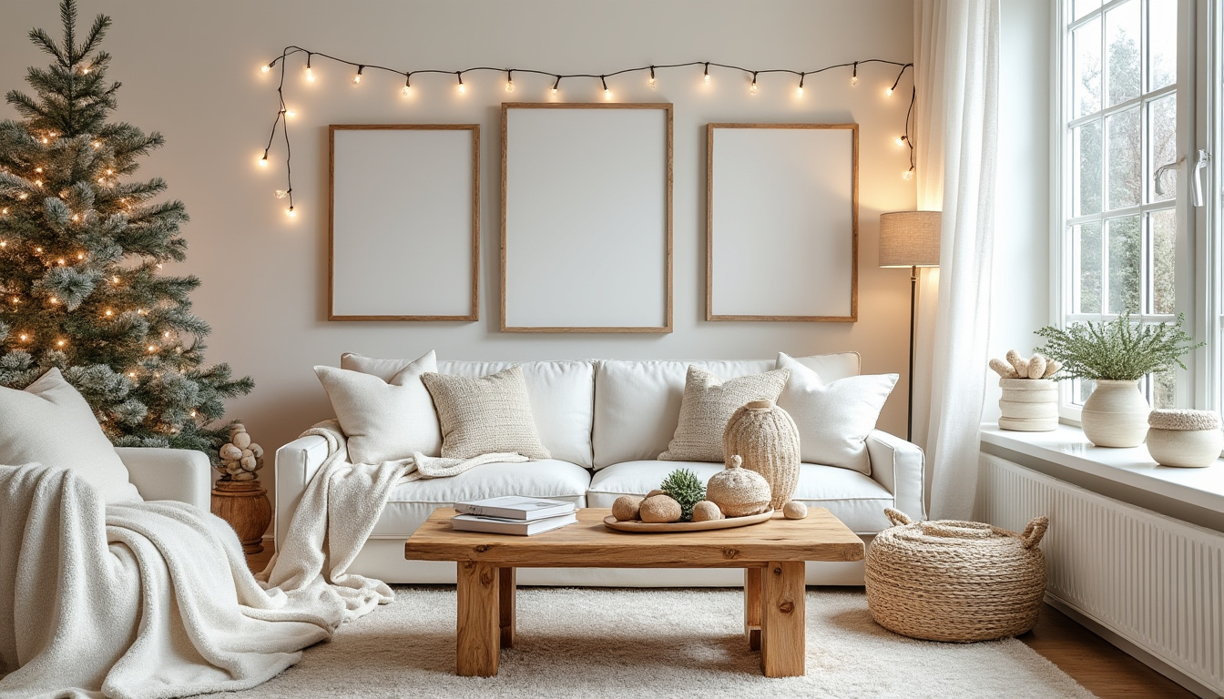 découvrez comment associer le blanc et le bois pour créer une décoration de noël chaleureuse, élégante et tendance. inspirez-vous d'idées modernes pour un noël raffiné et naturel.
