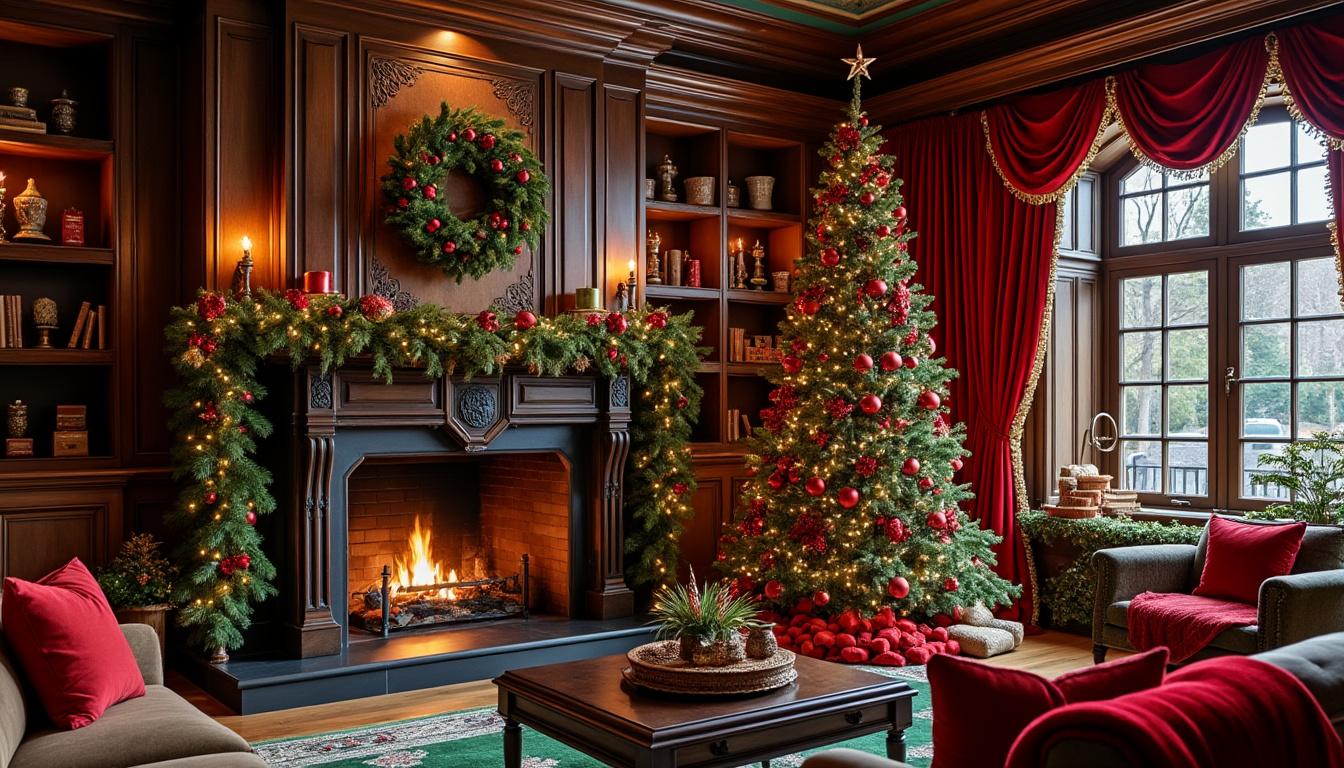 découvrez des idées de décoration rouge et verte pour un noël traditionnel : boules, guirlandes, bougies et conseils pour créer une ambiance festive, chaleureuse et authentique.