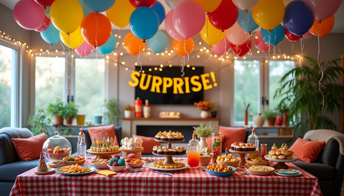 découvrez nos conseils et astuces pour organiser une fête surprise mémorable à la maison. retrouvez un guide déco complet pour créer une ambiance festive et éblouir vos invités.