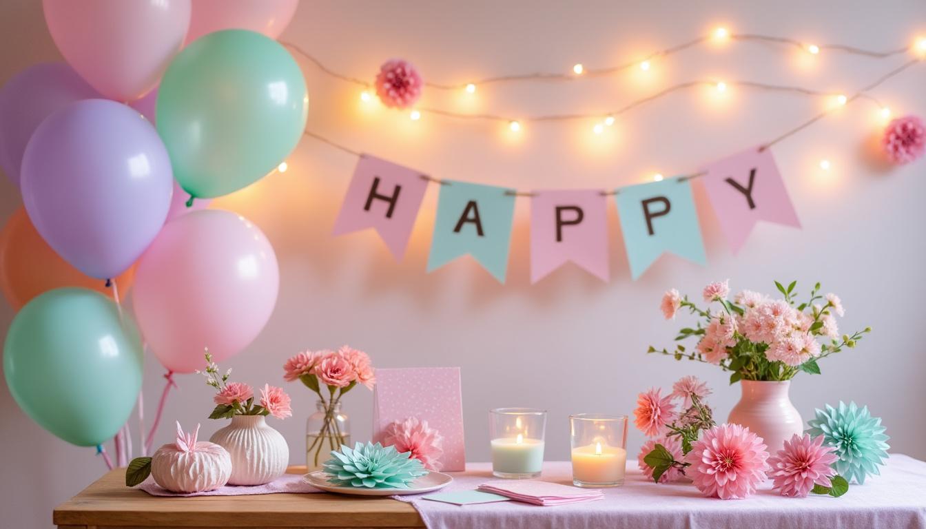 découvrez des idées de décoration originales et conviviales pour réussir un anniversaire en petit comité. inspirez-vous pour créer une ambiance chaleureuse et inoubliable, adaptée à une fête à taille humaine !