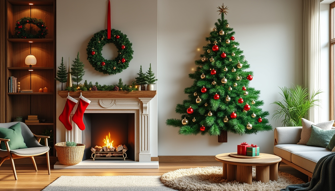 découvrez le sapin de noël mural, une idée déco originale et pratique pour sublimer votre intérieur durant les fêtes, même dans les petits espaces. facile à installer, il apporte une touche festive et unique à votre décoration de fin d'année.