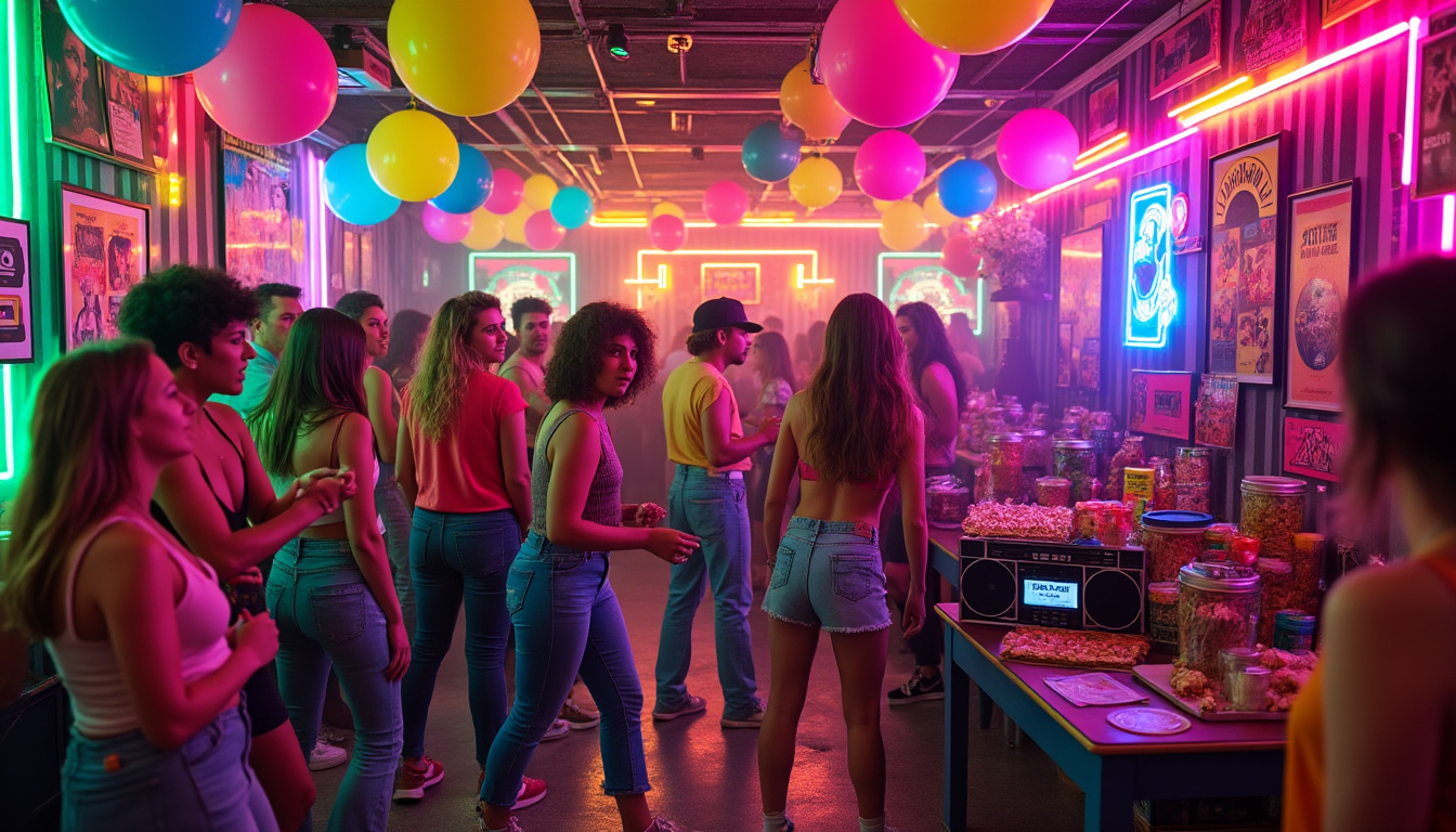plongez dans l’ambiance rétro avec nos idées de décoration pour une soirée à thème années 80 ! inspirez-vous de nos astuces pour recréer la magie et les couleurs de cette décennie inoubliable.