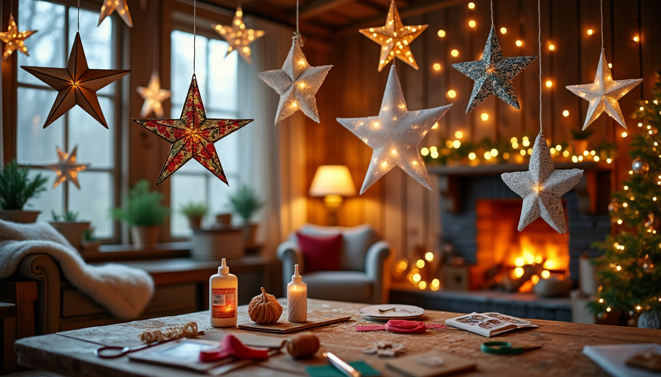 découvrez 10 idées diy faciles pour créer une décoration de noël personnalisée et originale. inspirez-vous de nos astuces pour embellir votre intérieur pendant les fêtes avec des créations uniques faites main.