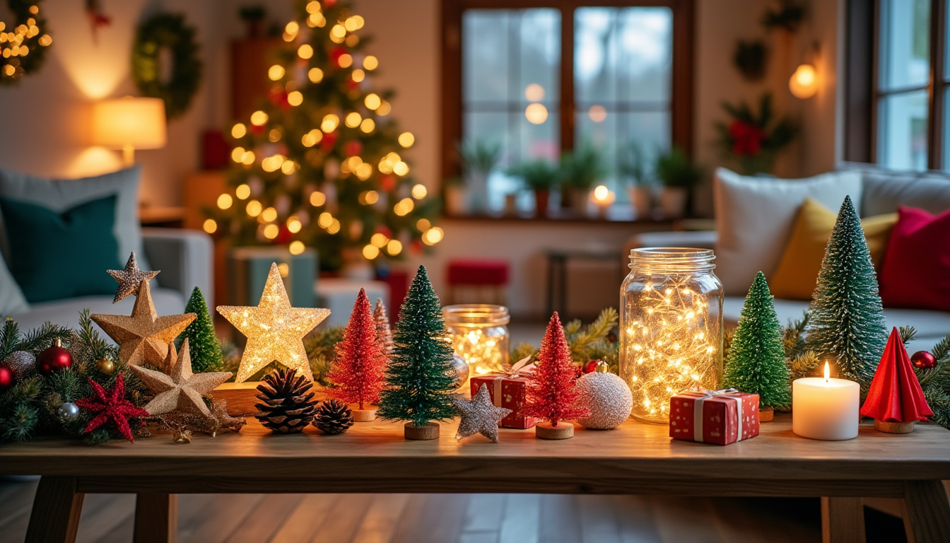 découvrez 10 idées diy faciles pour créer une décoration de noël unique et personnalisée. inspirez-vous de ces tutoriels créatifs pour embellir votre maison et passer des fêtes chaleureuses avec une touche d’originalité.