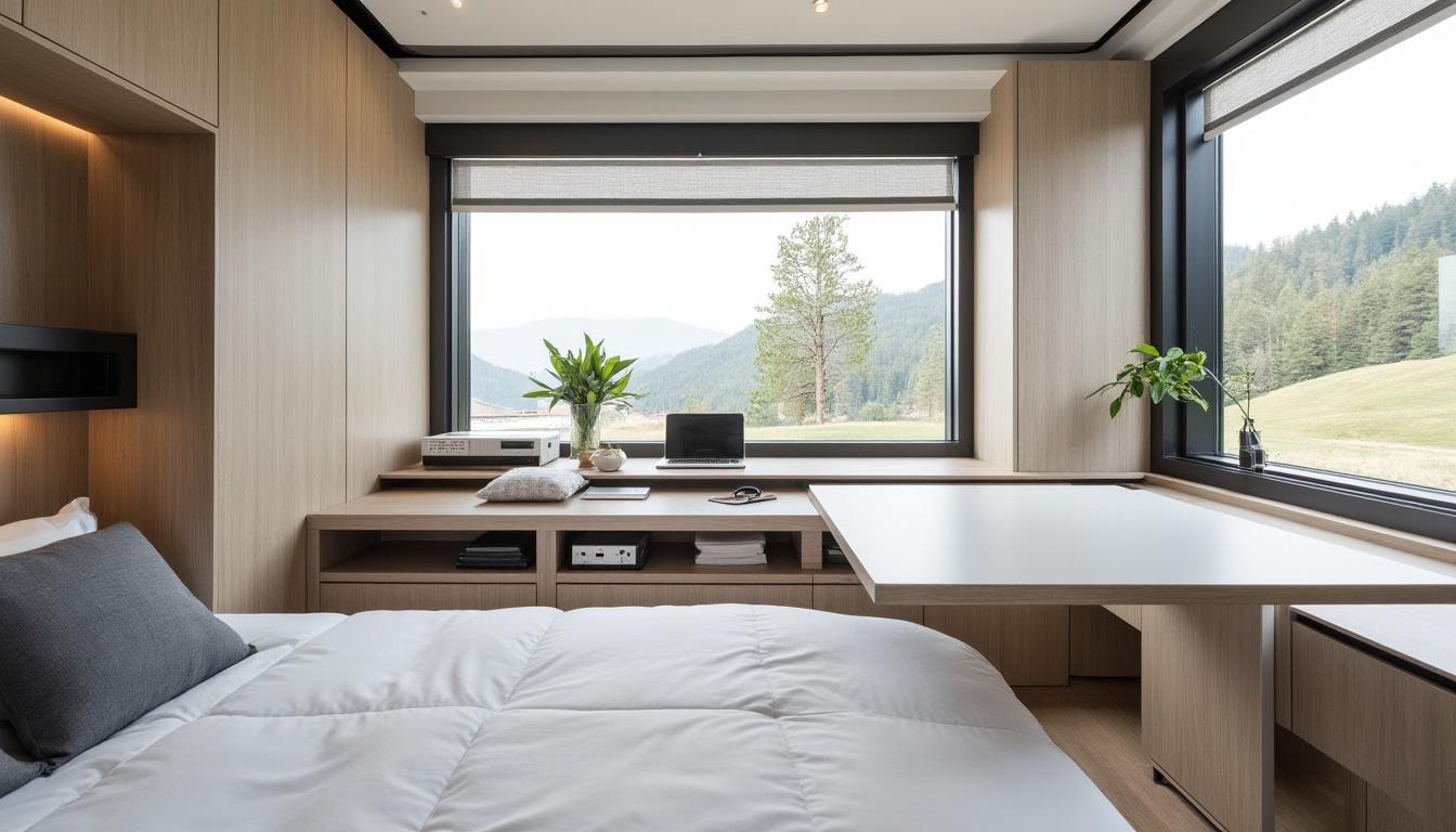 découvrez nos conseils pratiques pour aménager une chambre de petit espace et optimiser chaque mètre carré. gagnez en confort et en fonctionnalité grâce à nos astuces d’aménagement et de rangement intelligents.